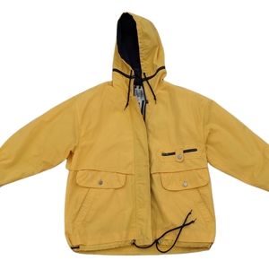 Mulberry Street yellow shell jacket size M